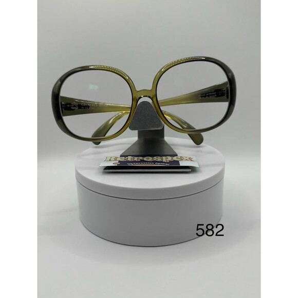 NEW Vintage Oversize Eyeglasses | Non Rx | Clear AR Lens | Geoffrey Beene - Picture 3 of 8